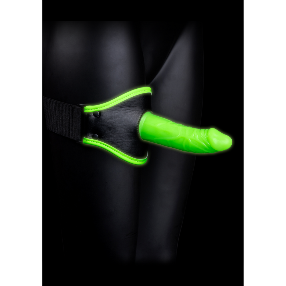 Image of Ouch! by Shots Thigh Strap-On - Glow in the Dark