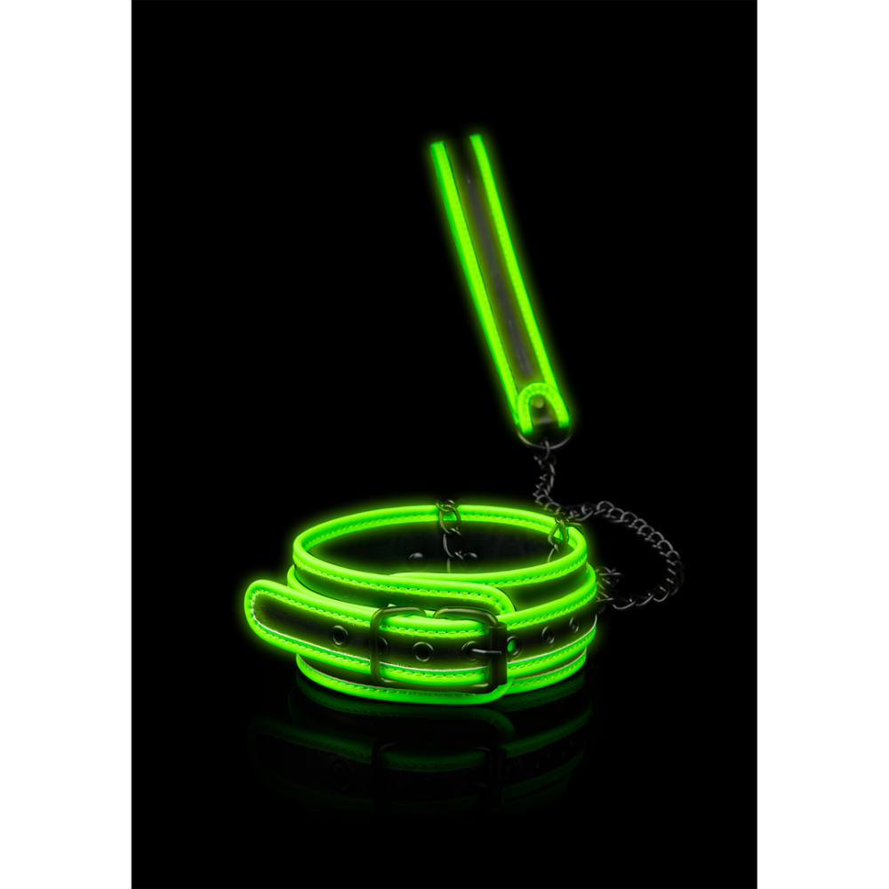 Image of Ouch! by Shots Collar and Leash - Glow in the Dark