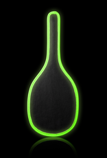 Ouch! by Shots Round Paddle - Glow in the Dark