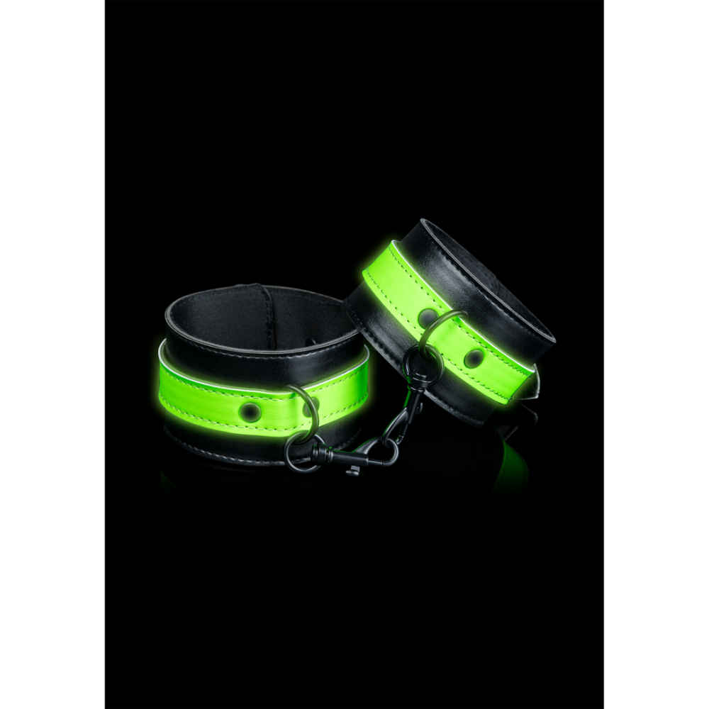 Image of Ouch! by Shots Ankle cuffs - Glow in the Dark 