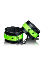 Ouch! by Shots Ankle cuffs - Glow in the Dark