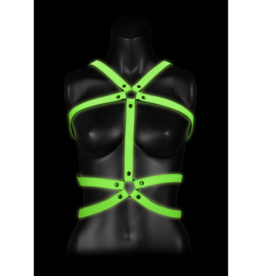 Ouch! by Shots Body Armor - Glow in the Dark - L/XL