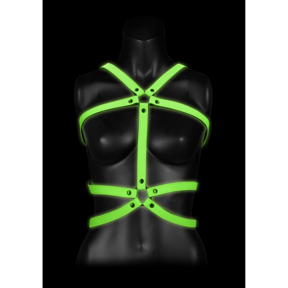 Ouch! by Shots Body Armor - Glow in the Dark - L/XL