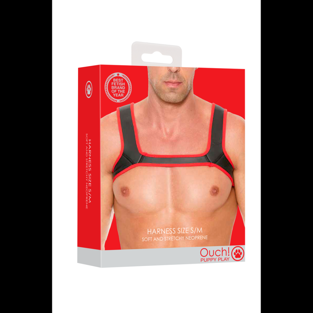 Ouch! by Shots Neoprene Harness - S/M