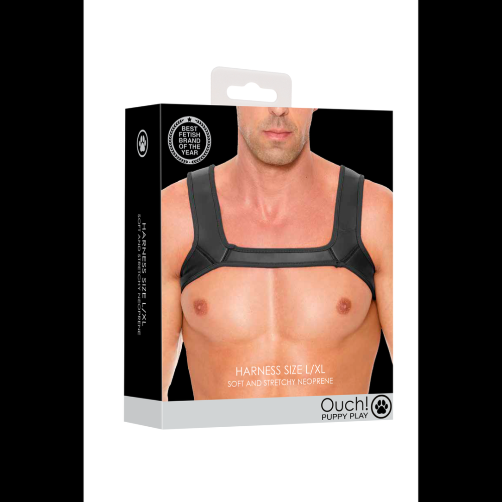 Ouch! by Shots Neoprene Harness - L/XL