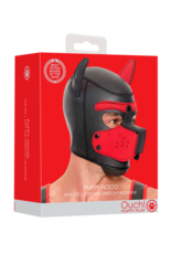 Ouch! by Shots Neoprene Puppy Mask - Red