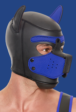 Ouch! by Shots Neoprene Puppy Mask - Blue