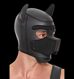 Ouch! by Shots Neoprene Puppy Mask - Black