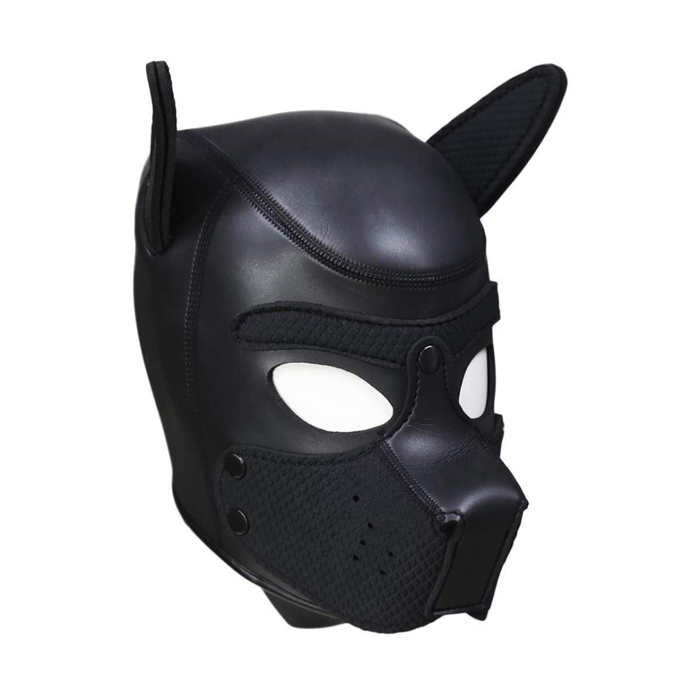 Ouch! by Shots Neoprene Puppy Mask - Black