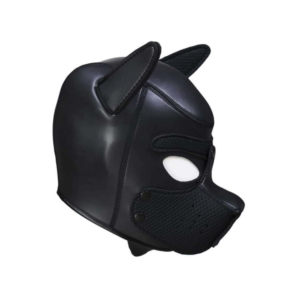 Ouch! by Shots Neoprene Puppy Mask - Black