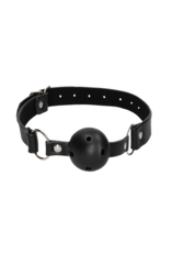 Ouch! by Shots Ademend Ball Gag met Tepelklemmen