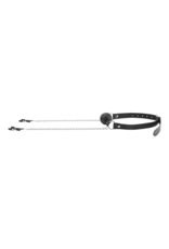Ouch! by Shots Ademend Ball Gag met Tepelklemmen
