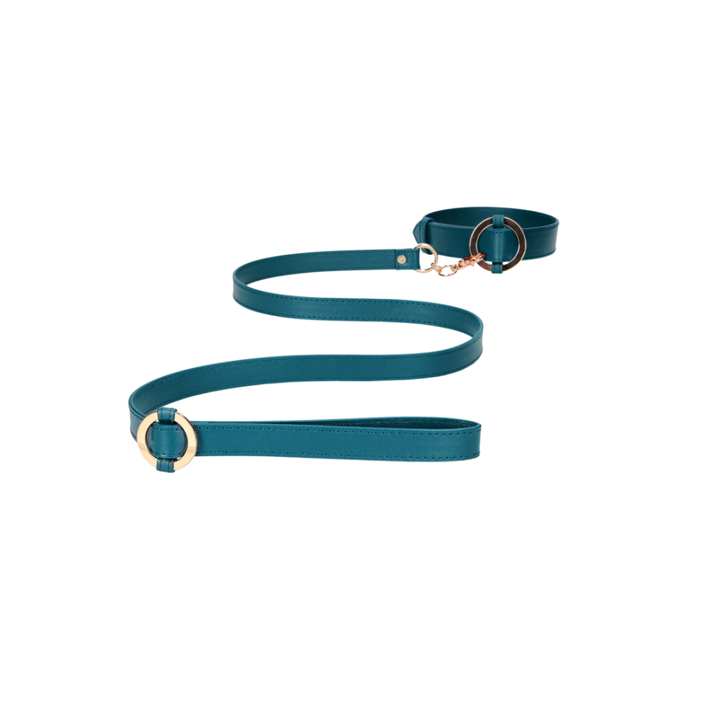 Ouch! by Shots Luxurious Collar with Leash