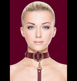 Ouch! by Shots Luxurious Collar with Leash