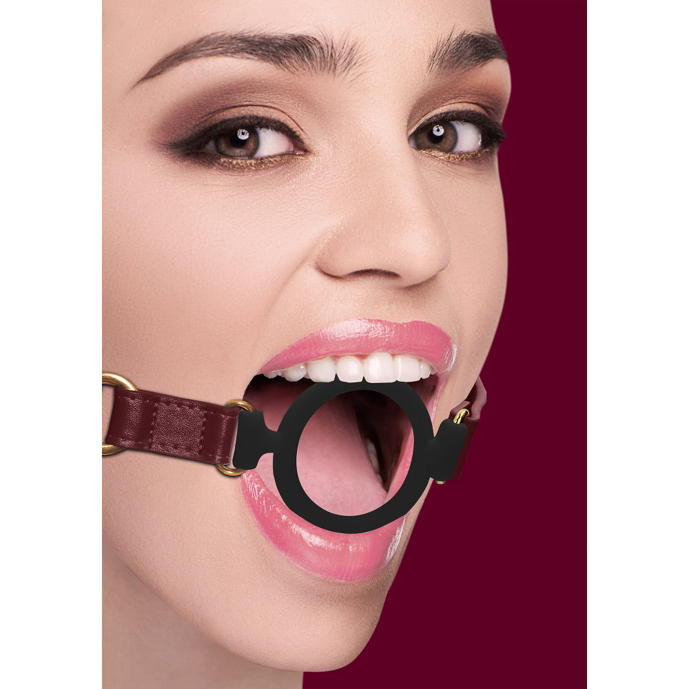 Image of Ouch! by Shots Silicone Open Ring Gag