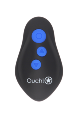 Ouch! by Shots E-stim Vibrating Butt Plug  Cockring