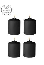 Ouch! by Shots Tease Candles - Disobedient - 4 Pieces - Black