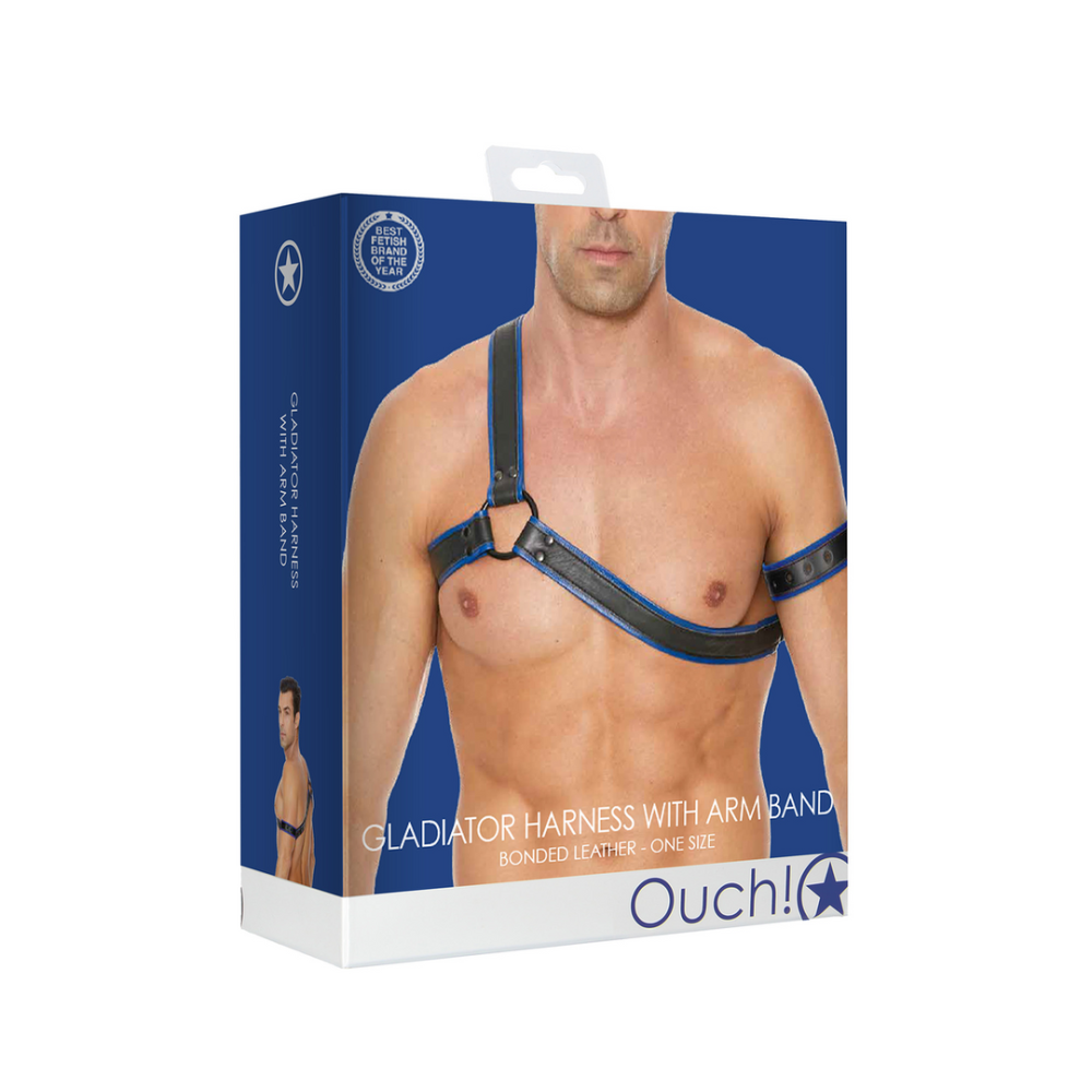 Ouch! by Shots Gladiator Harness - One Size