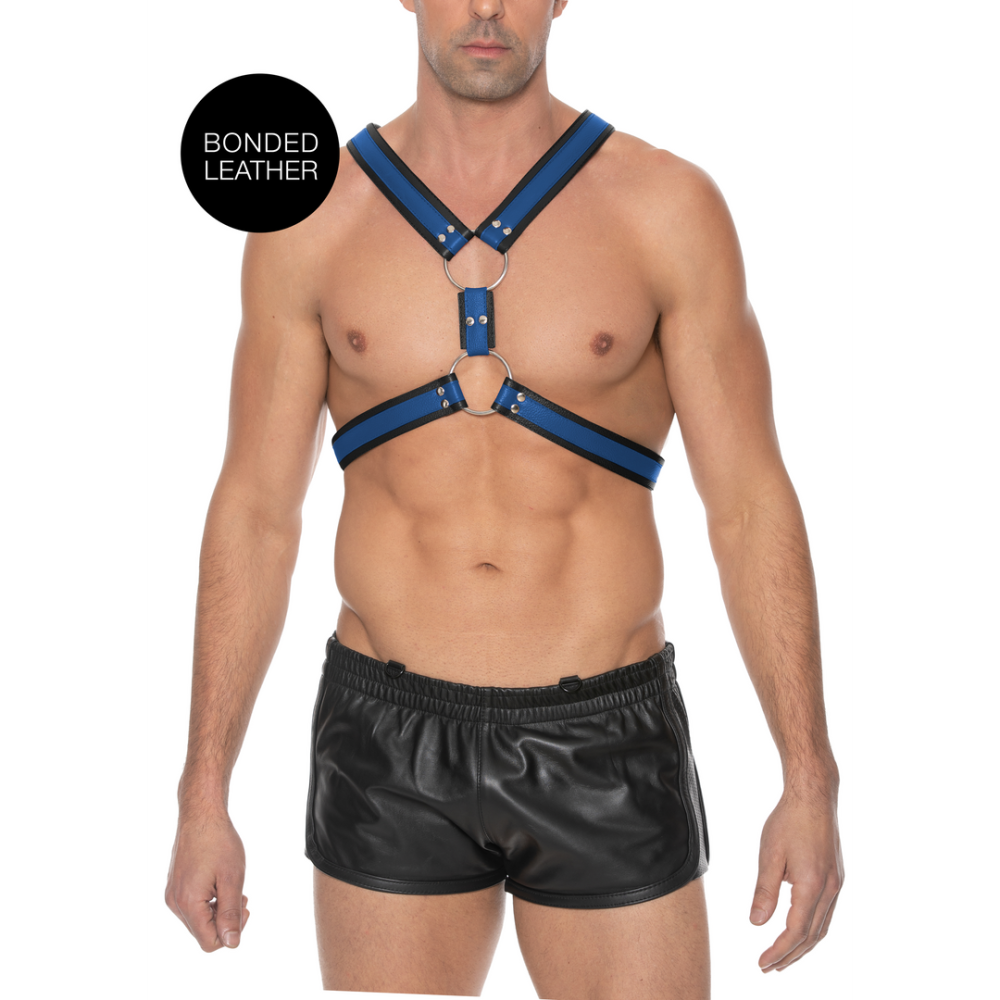 Ouch! by Shots Schotse Leren Harnas - L/XL
