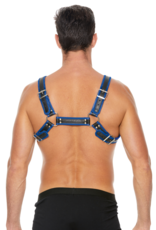 Ouch! by Shots Leren Bulldog Harnas met Gespen - L/XL
