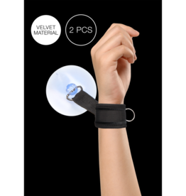 Ouch! by Shots Adjustable Suction Cup Handcuffs