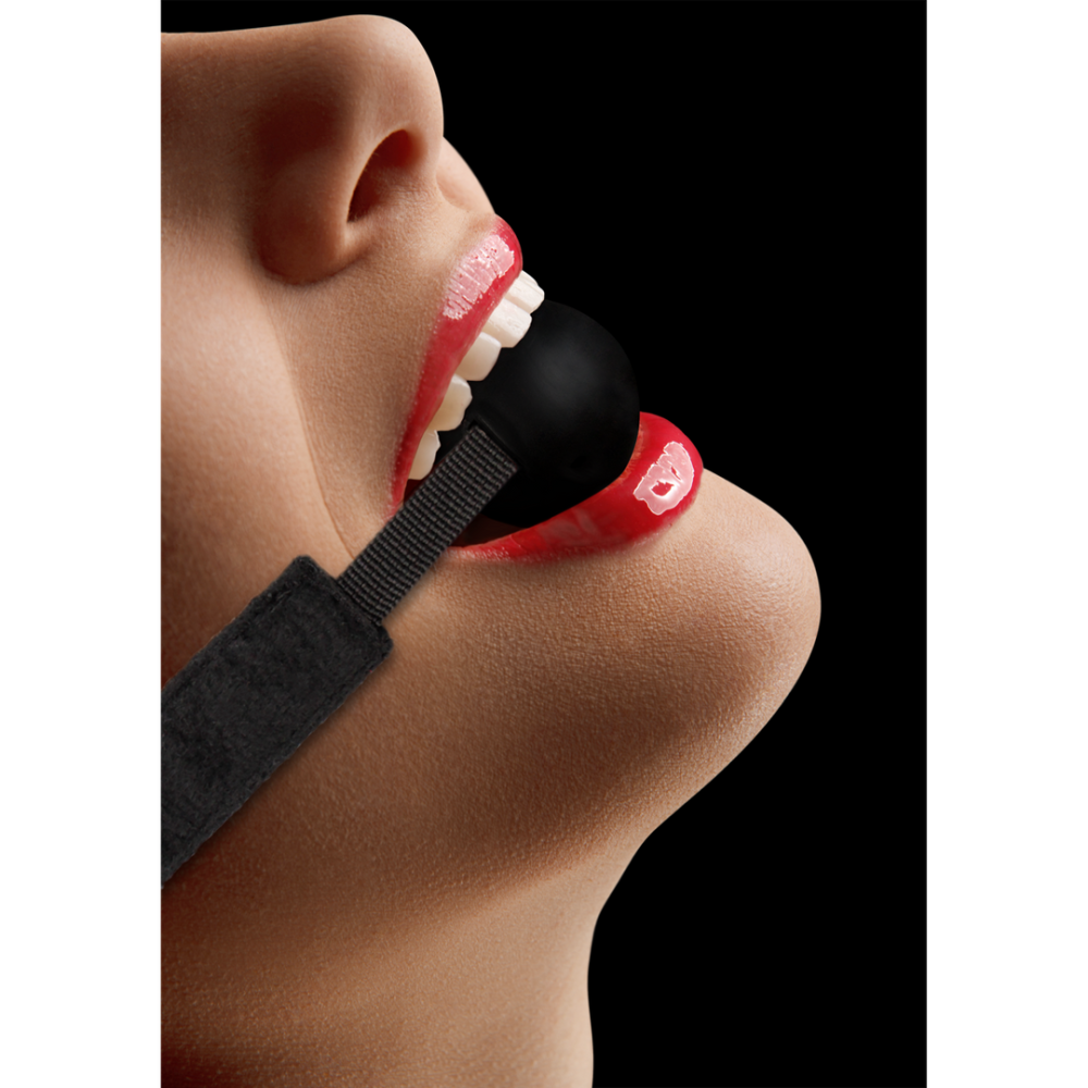 Image of Ouch! by Shots Adjustable Silicone Ball Gag 