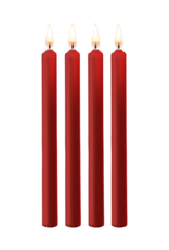 Ouch! by Shots Teasing Wax Candles - 4 Pieces - Large - Red