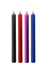 Ouch! by Shots Teasing Wax Candles - 4 Pieces - Large - Multicolor