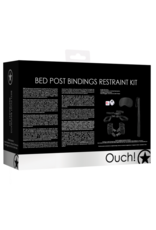 Ouch! by Shots Bed Post Bindings Restraint Kit