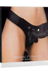 Ouch! by Shots Realistic Strap-On Dildo - 7 / 18 cm