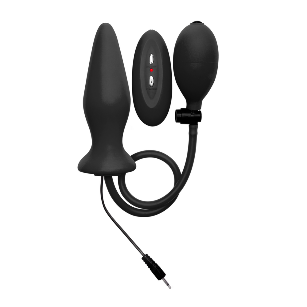 Image of Ouch! by Shots Inflatable Vibrating Silicone Plug