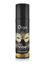 Orgie Dual Vibe! Kissable Liquid Vibrator - Pina Colada - 0.5 fl oz / 15 ml