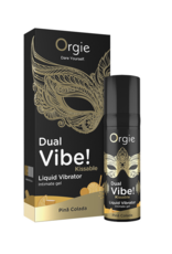 Orgie Dual Vibe! Kissable Liquid Vibrator - Pina Colada - 0.5 fl oz / 15 ml