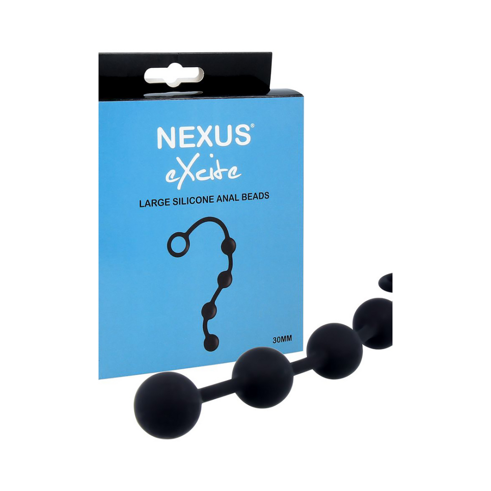 Nexus Excite Large - Silicone Anal Beads