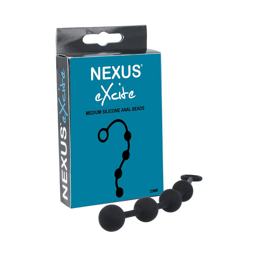 Nexus Excite Medium - Silicone Anal Beads