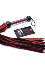 XR Brands Suede Flogger