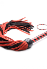 XR Brands Suede Flogger