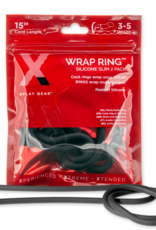 PerfectFitBrand Silicone Slim Wrap Ring - Cockring / Ball Strap - 15 / 38 cm