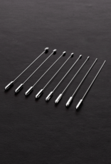 Steel by Shots Rosebud Urethral Sounds - 8 Pieces