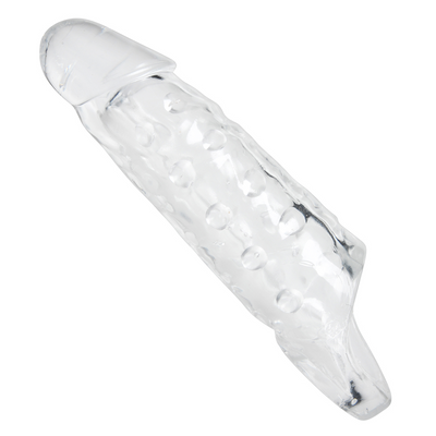 Image of XR Brands Transparent Realistic Penis Sleeve