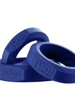 XR Brands 3-Piece Silicone Cockring Set