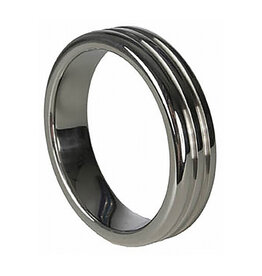 Steel by Shots Gold Ribbed C-Ring - 0.4 x 2 / 10 x 50 mm