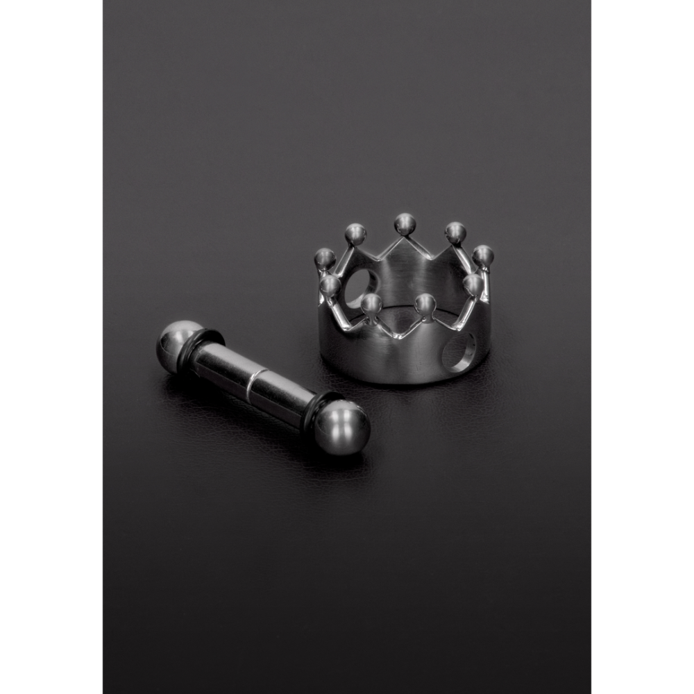 Image of Steel by Shots Nipple Crown Magnetic Clip