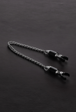 Steel by Shots Barrel Tit Clamps with Chain (pair)