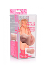 XR Brands Vagina en Ass Dubbele Masturbator