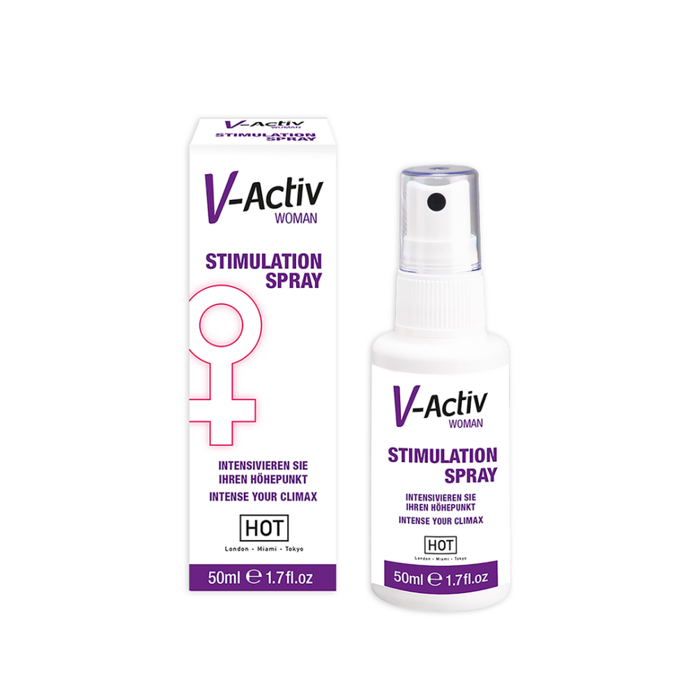 Image of HOT V-Activ - Stimulation Spray for Women - 2 fl oz / 50 ml