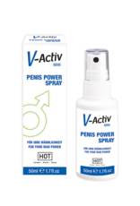 HOT V-Activ - Penis Power Spray for Men - 2 fl oz / 50 ml