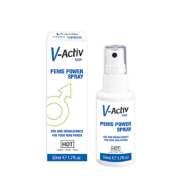 HOT V-Activ - Penis Power Spray for Men - 2 fl oz / 50 ml