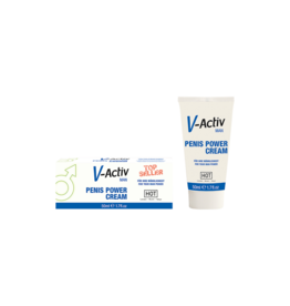 HOT V-Activ - Penis Power Cream voor Mannen - 2 fl oz / 50 ml