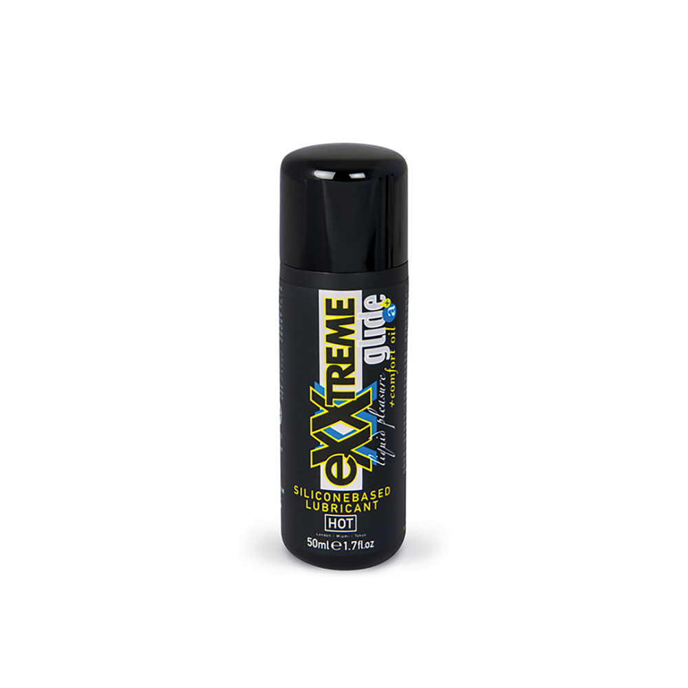 Image of HOT Exxtreme Glide - Siliconebased Lubricant with Comfort Oil - 3 fl oz / 100 ml 